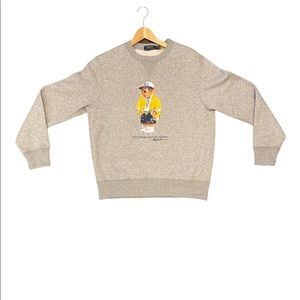 Polo ralph lauren bear mens creneck size medium
